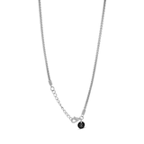 925 Sterling Silver Necklace [Onyx II] Halsketten Sprezzi 