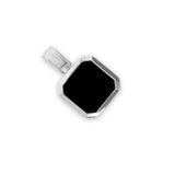 925 Sterling Silver Necklace [Onyx II] Halsketten Sprezzi 