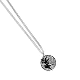 925 Sterling Silver Necklace [Peace Dove] Halsketten Sprezzi 