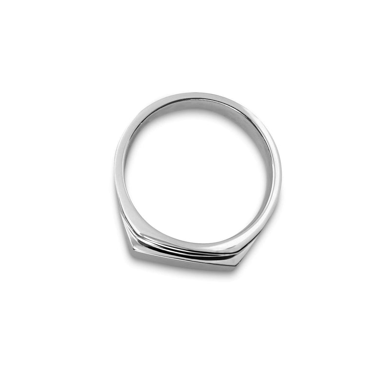 Edgy Silberring 925 Sterling handgemacht minimalistisch robust stilvoll fuer Maenner Sprezzi Fashion