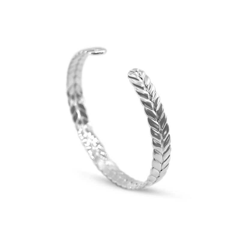 Exklusiver Roman Silber Armreif für Herren handgefertigt aus 925 Sterling Silver mit eleganter Gravur Sprezzi Fashion