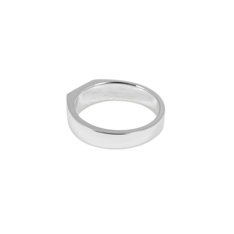 Herren Siegelring aus 925 Sterling Silber modernes zeitloses Design Sprezzi Fashion