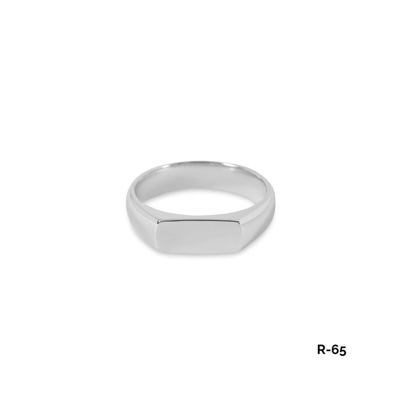 Moderner Herren Silberring R65 aus 925 Sterling Silver mit klarer Linienführung und elegantem Look Sprezzi Fashion