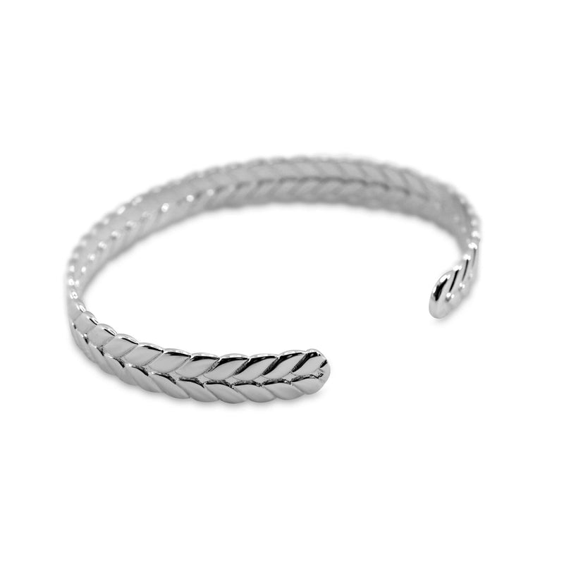 Vintage Herren Armreif Roman aus 925 Sterling Silber römischer Stil handgefertigt Sprezzi Fashion