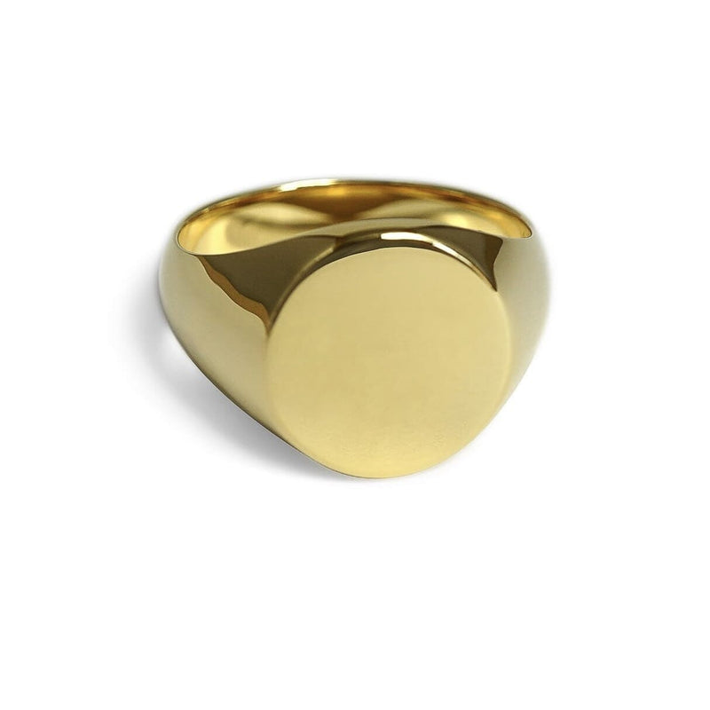 Luxuriöser Herrenring 18k vergoldet mit 925 Sterling Silber Kern und stilvollem Glanz Sprezzi Fashion