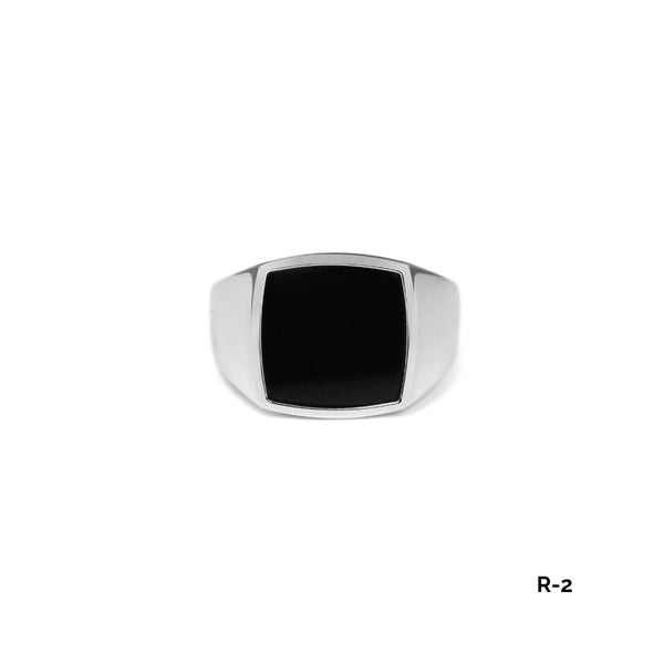 Herren Onyx Siegelring aus 925 Sterling Silver handgefertigt und poliert Sprezzi Fashion