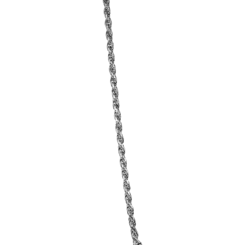 Minimalistische 925 Silber Rope Kette handgefertigt robust und elegant fuer jeden Anlass Sprezzi Fashion