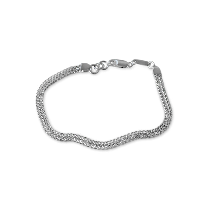 Minimalistisches Silber Armband aus hochwertigem 925 Sterling Silver elegant schlicht und perfekt als tägliches Accessoire Sprezzi Fashion
