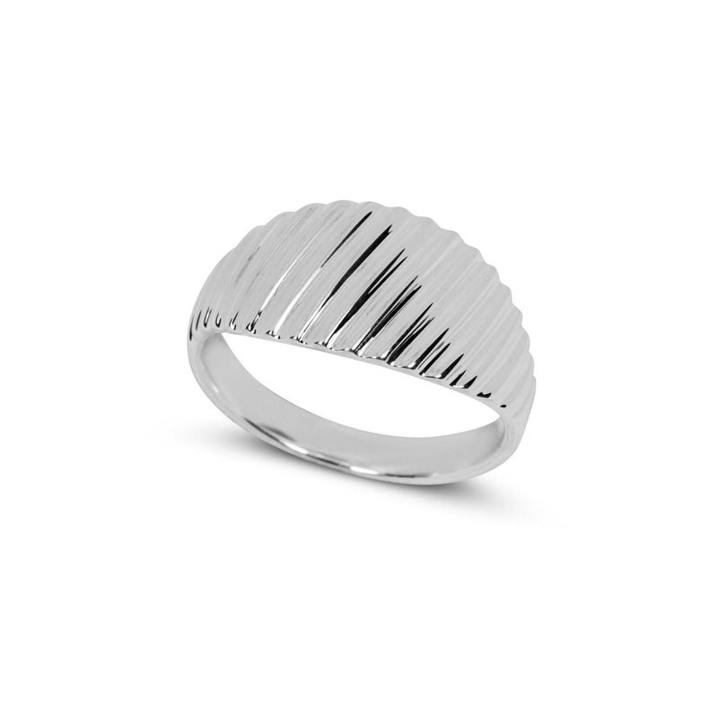 Minimalistisches Silber Ring Set aus 925 Sterling Silver handgefertigt und modern im Design Sprezzi Fashion