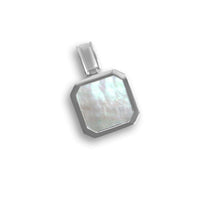 Eleganter Mother of Pearl Anhänger aus 925 Sterling Silber Handgefertigt mit einzigartigem Glanz Sprezzi Fashion