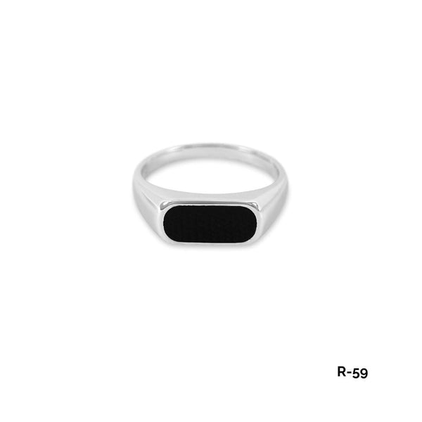 Minimalistischer Herrenring Modell R59 aus feinem 925 Sterling Silver mit schlichtem Stil Sprezzi Fashion