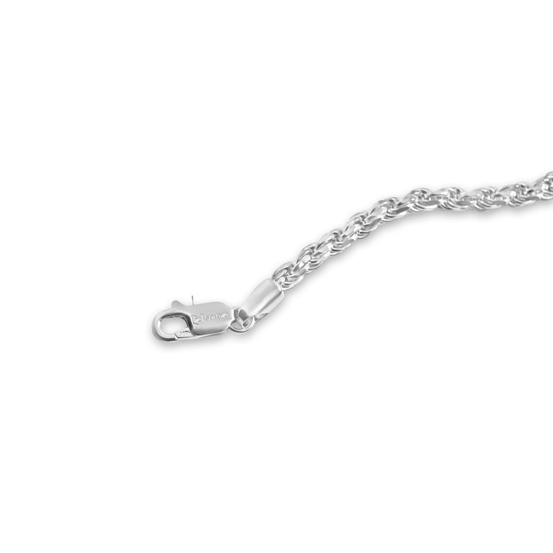 Rope Armband für Herren mit feiner Sprezzi Logo Gravur am Verschluss aus 925 Sterling Silber Sprezzi Fashion