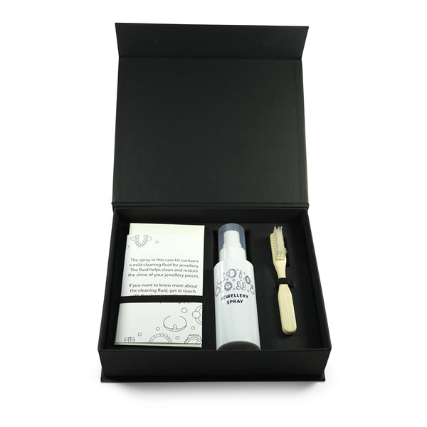 Schmuckpflege Set für Silberschmuck inklusive sanftem Poliertuch zur Reinigung und Pflege Sprezzi Fashion