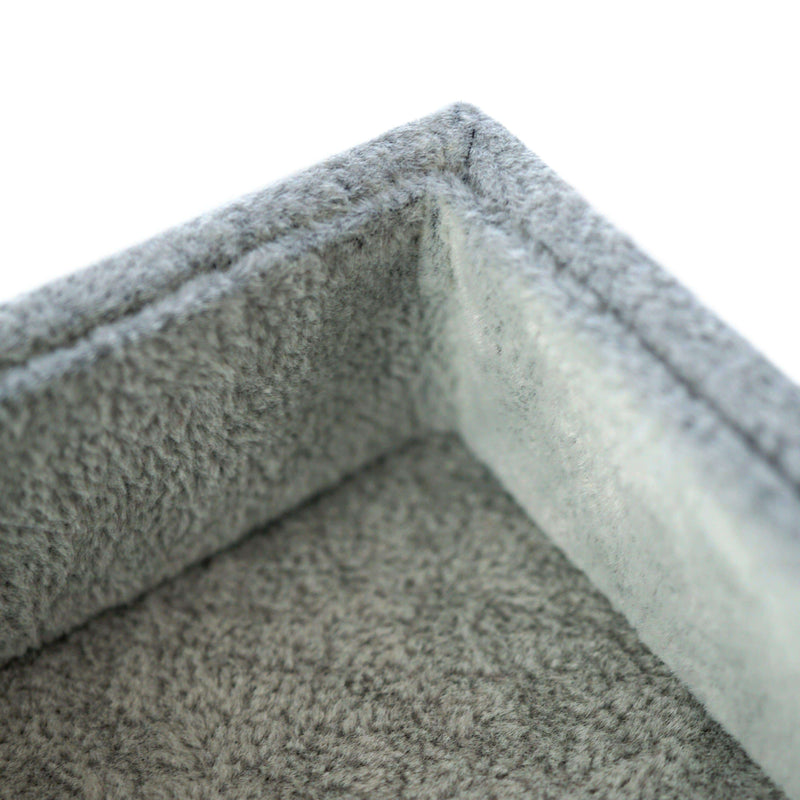 Edles graues Velvet Ringdisplay für elegante Schmuckaufbewahrung und stilvolle Dekoration Sprezzi Fashion