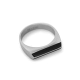 Edelstahl Ring Silber Minimalistisch Ringe Sprezzi 