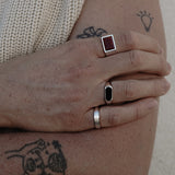 Ring Onyx Thin Ringe Sprezzi 