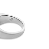 Siegelring mit Stein Agate Light Blue Ringe Sprezzi 