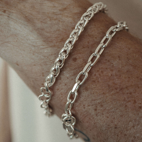 Silberarmband für Männer aus 925 Sterling Silver