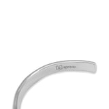 Silber Armreif Hammered Armreifen Sprezzi 