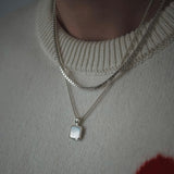 Silber Halsketten Set Pearls & Box Set Sprezzi 