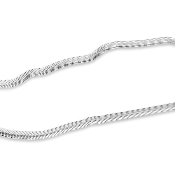 Kette für Männer Silber Snake Chain Necklace