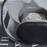 Uhrenrolle aus Leder für 1 Uhr [Schwarz] Uhrenrollen Sprezzi 
